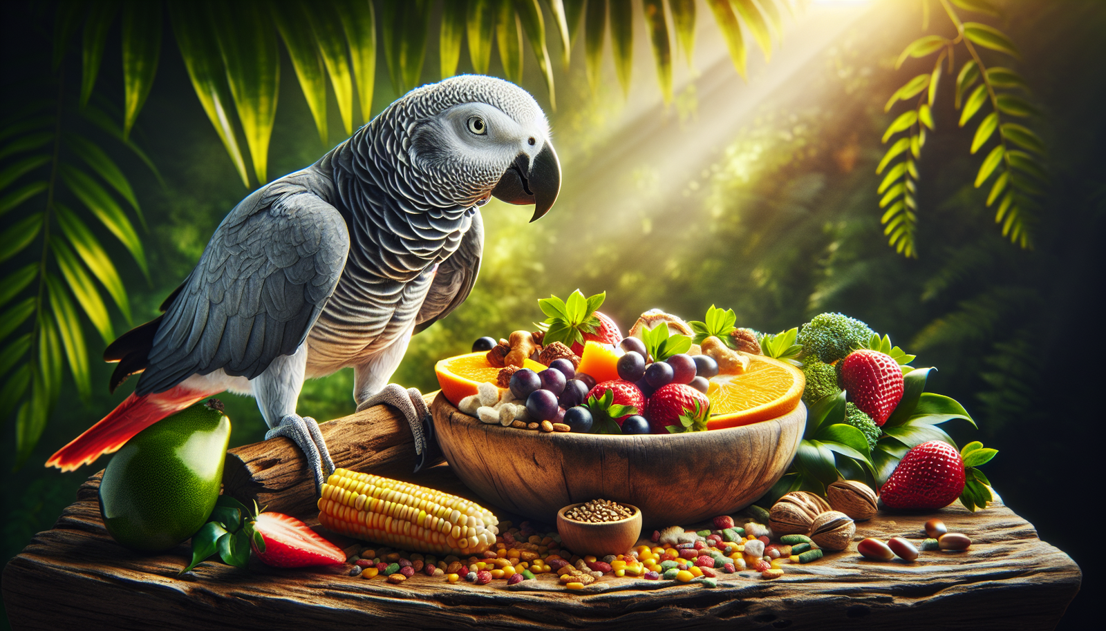 Best Food for African Grey Parrot