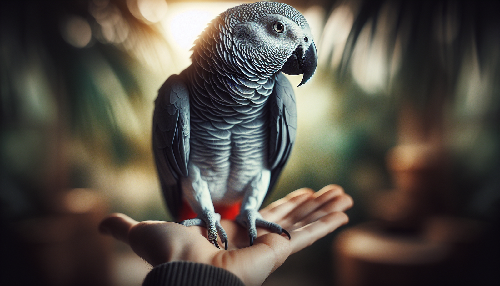 How to Tame an African Grey Parrot